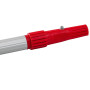Leichte, ausziehbare Teleskopstange aus ALU mit Halteclips und Inner-Lock