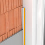 Laibungsprofil mit Abzugskante und Schutzlippe 