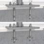Universeller Bolzenanker aus verzinktem Stahl mit Europäischer Technischer Bewertung 