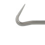 1 x Haken mit gerader Form