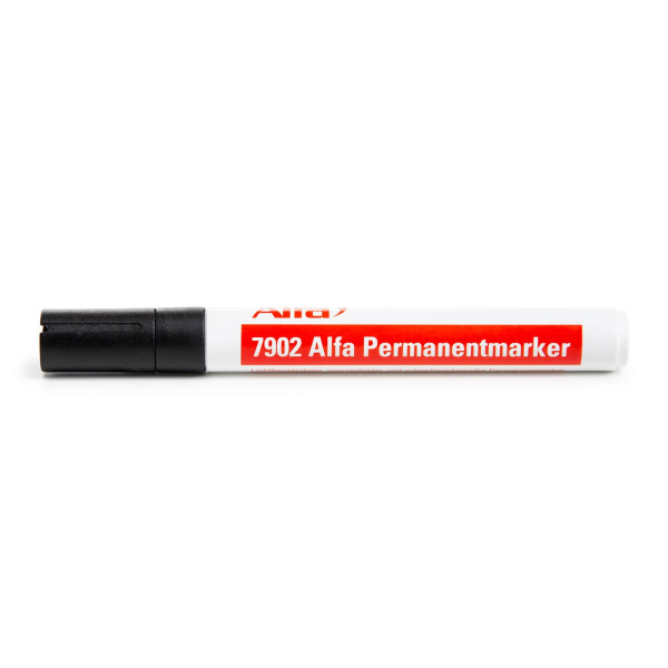 7902 Alfa Permanentmarker schwarz